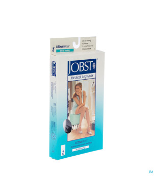 Jobst ultrasheer comf.c2 bas jarret cl.black   xl
