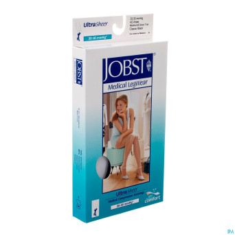 Jobst ultrasheer comf.c2 bas jarret cl.black    m