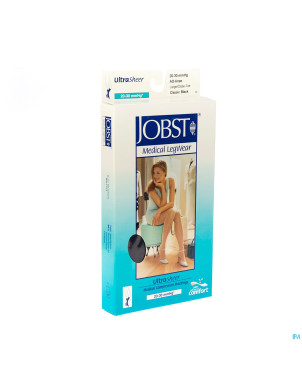 Jobst ultrasheer comf.c2 bas jarret cl.black    l