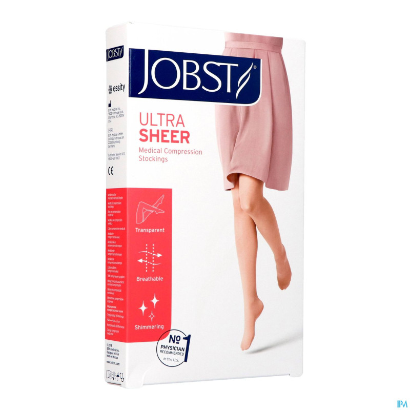 Jobst ultrasheer comf.c2 bas cuisse natural    m