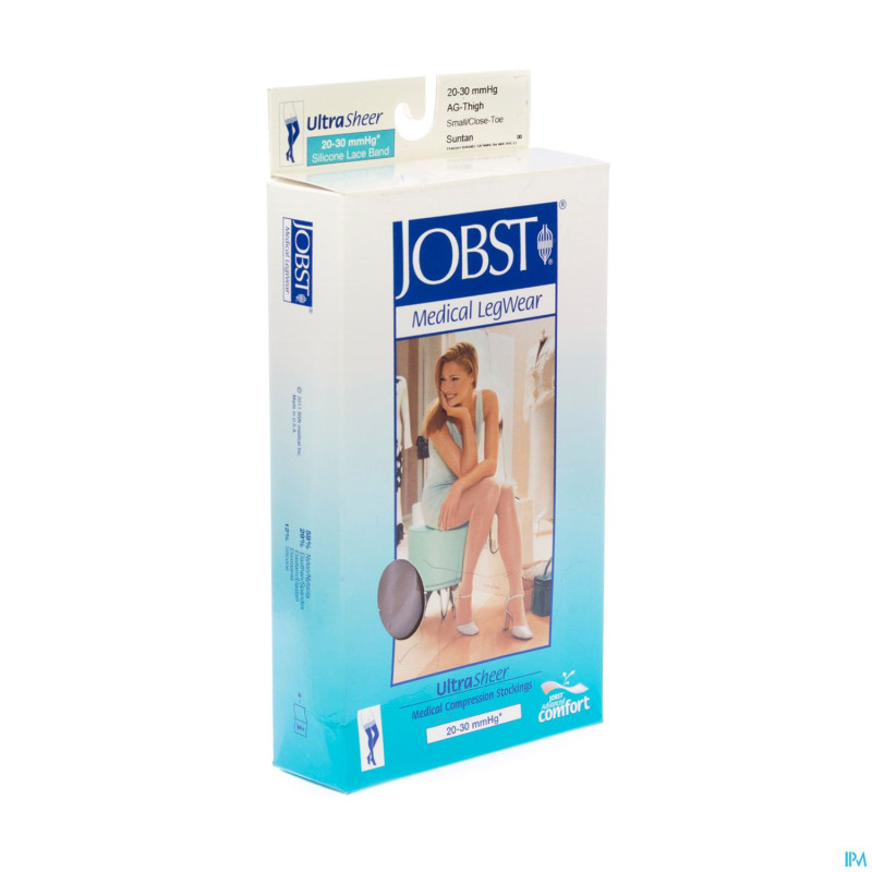 Jobst ultrasheer comf.c2 bas cuisse suntan    s