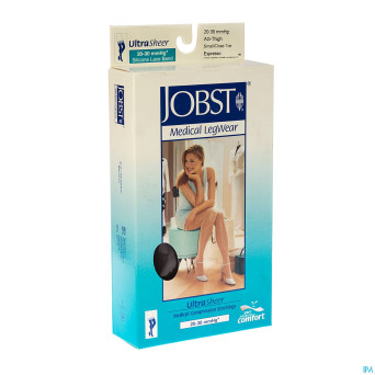 Jobst ultrasheer comf.c2 bas cuisse espresso    s