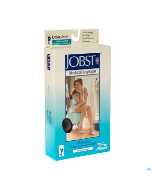 Jobst ultrasheer comf.c2 bas cuisse espresso    s