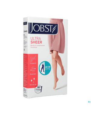 Jobst ultrasheer comf.c2 bas cuisse cl.black    l