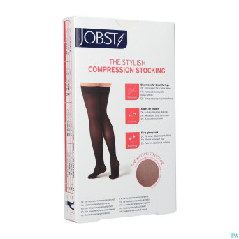 Jobst ultrasheer comf.c2 bas cuisse cl.black    l