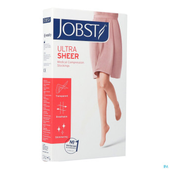 Jobst ultrasheer comf.c2 bas cuisse cl.black    s