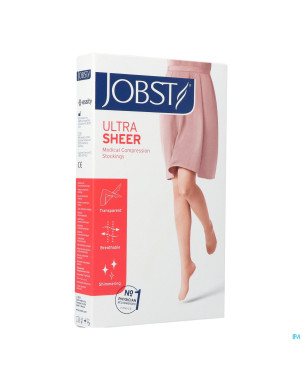 Jobst ultrasheer comf.c2 bas cuisse cl.black    s