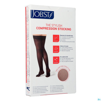 Jobst ultrasheer comf.c2 bas cuisse cl.black    s