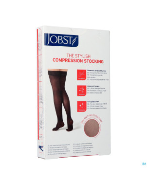 Jobst ultrasheer comf.c2 bas cuisse cl.black    s
