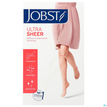 Jobst ultrasheer comf.c2 bas cuisse cl.black    s