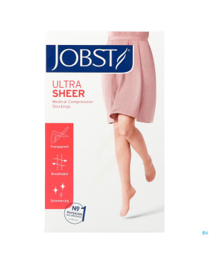 Jobst ultrasheer comf.c2 bas cuisse cl.black    s