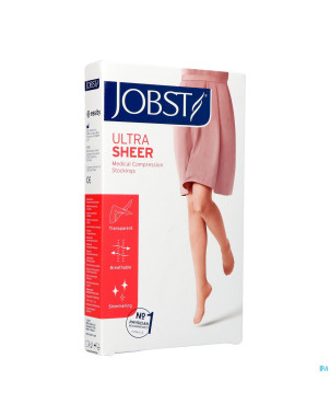 Jobst ultrasheer comf.c2 bas cuisse cl.black    m