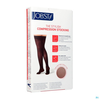 Jobst ultrasheer comf.c2 bas cuisse cl.black    m