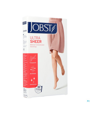 Jobst ultrasheer comf.c2 bas cuisse cl.black   xl