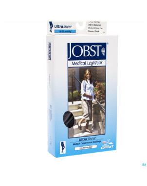 Jobst ultrasheer comf.c1 panty matern. cl.black  m