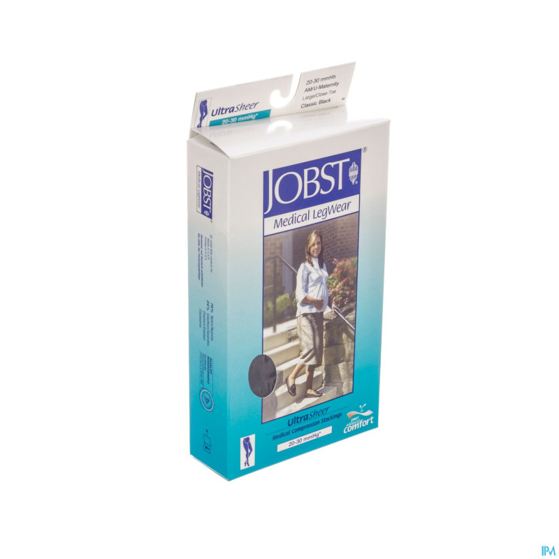 Jobst ultrasheer comf.c2 panty matern. cl black  l