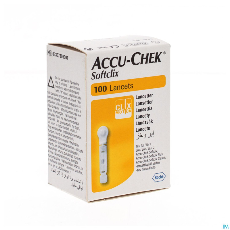 Accu chek softclix    lancet 100 3307506001