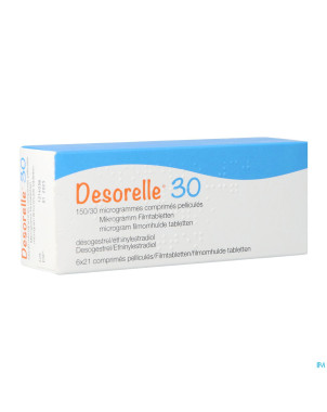 Desorelle 30 comp  6 x 21