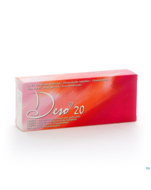 Desorelle 20 comp  3 x 21