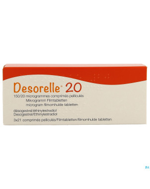 Desorelle 20 comp  3 x 21