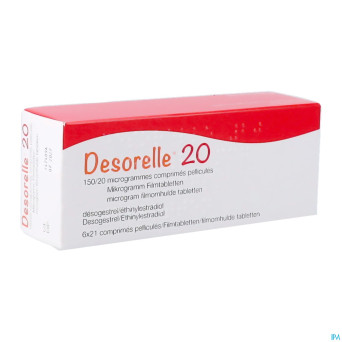 Desorelle 20 comp  6 x 21
