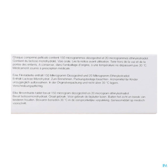 Desorelle 20 comp  6 x 21