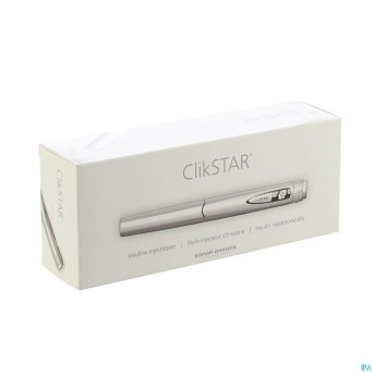 Clikstar gris stylo injecteur insuline