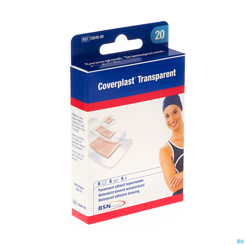 Coverplast transparent assortiment    20 7264900