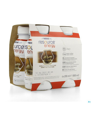 Resource energy drink cafe    4x200ml