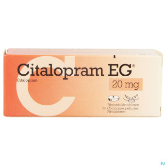 Citalopram eg pi pharma comp 56x20mg pip