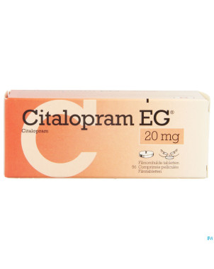 Citalopram eg pi pharma comp 56x20mg pip