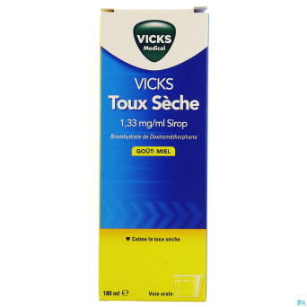 Vicks vaposyrup antitussif miel    180ml
