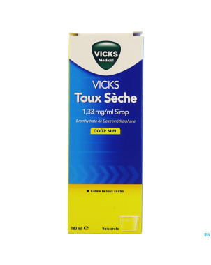 Vicks vaposyrup antitussif miel    180ml