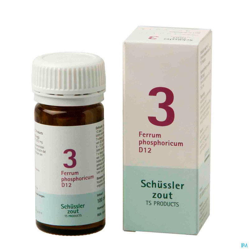 Schussler sels min.n3 ferrum phosphoric. tabl  100