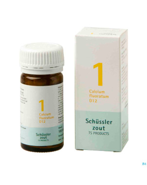 Schussler sels min.n1 calcium fluoratum  tabl  100