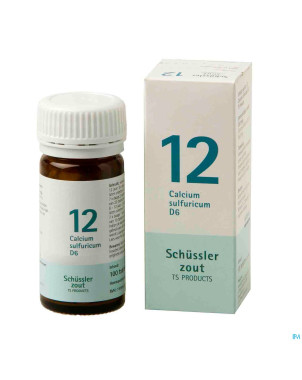 Schussler sels min.n12 calcium sulfuric. tabl 1000