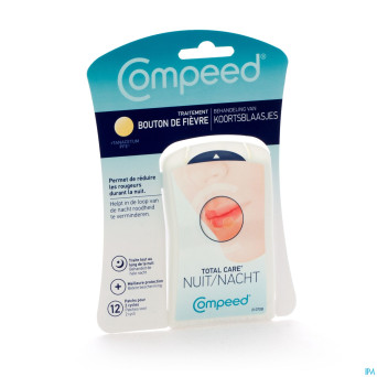 Compeed total care nuit patch bouton fievre 12