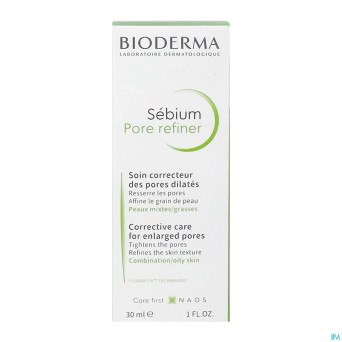 Bioderma sebium pore refiner creme    tube 30ml
