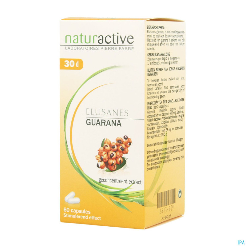 Elusanes guarana    pot gel 60