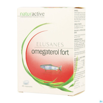 Elusanes omegaterol fort blister caps 45