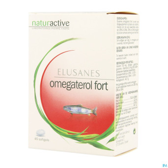 Elusanes omegaterol fort blister caps 45