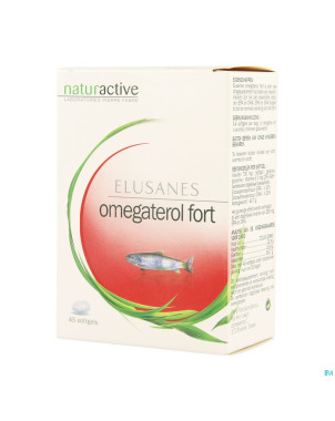 Elusanes omegaterol fort blister caps 45