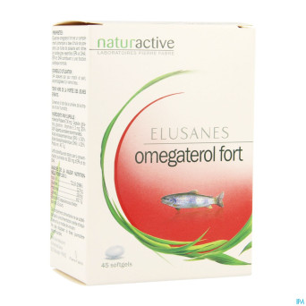 Elusanes omegaterol fort blister caps 45