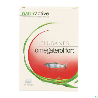 Elusanes omegaterol fort blister caps 45