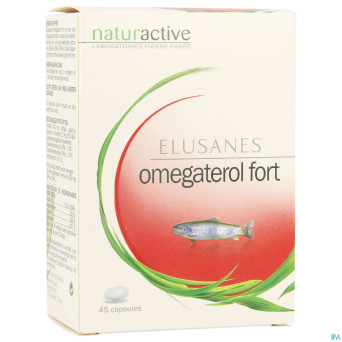 Elusanes omegaterol fort blister caps 45