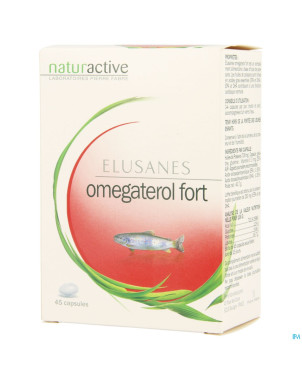 Elusanes omegaterol fort blister caps 45
