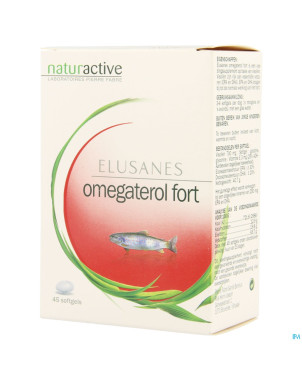 Elusanes omegaterol fort blister caps 45