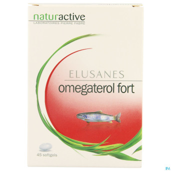 Elusanes omegaterol fort blister caps 45