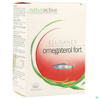 Elusanes omegaterol fort blister caps 45