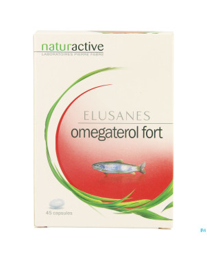 Elusanes omegaterol fort blister caps 45